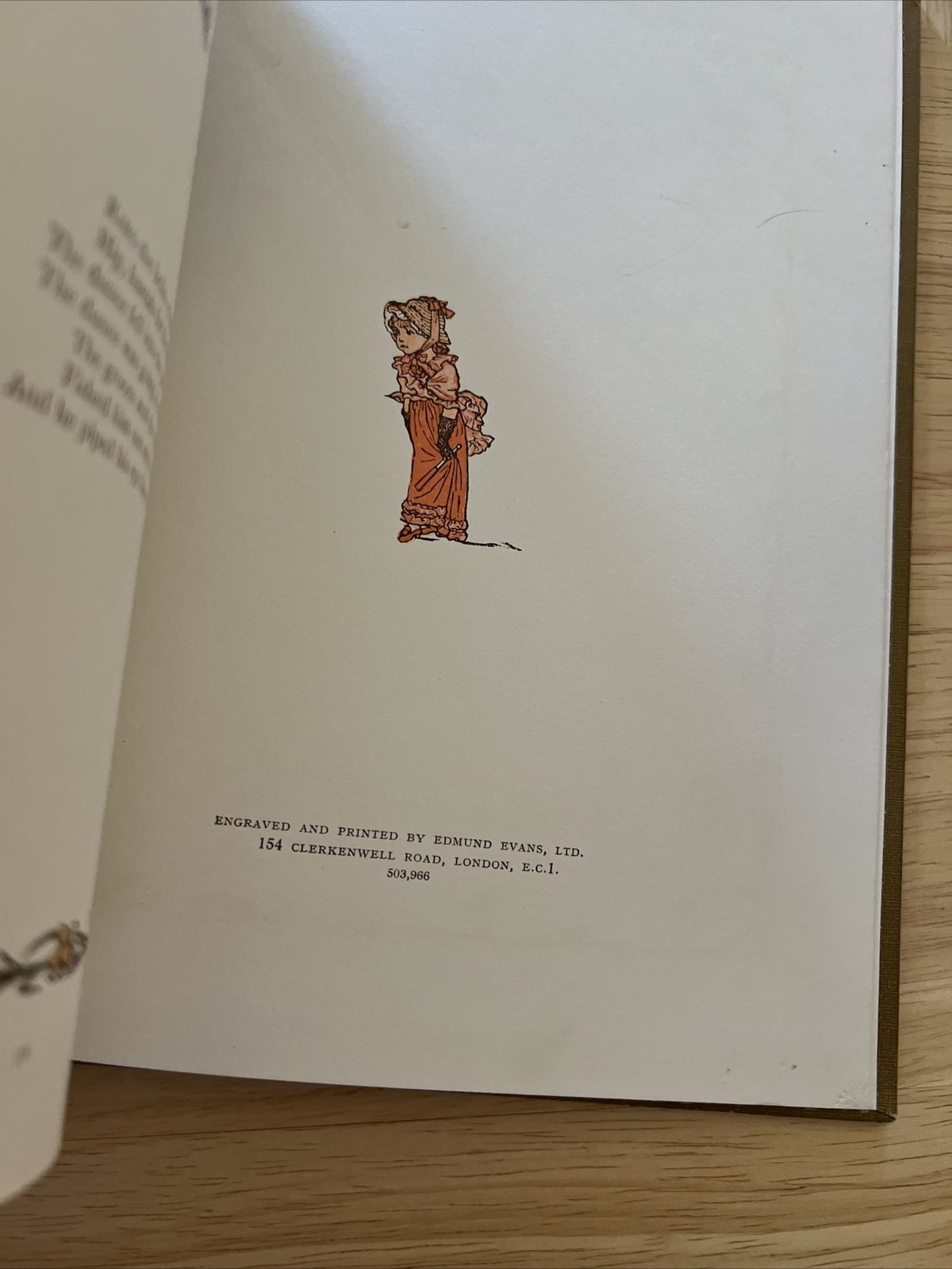 Under The Window Kate Greenaway Ex Lib Printed In Great Britain Frederick Warne