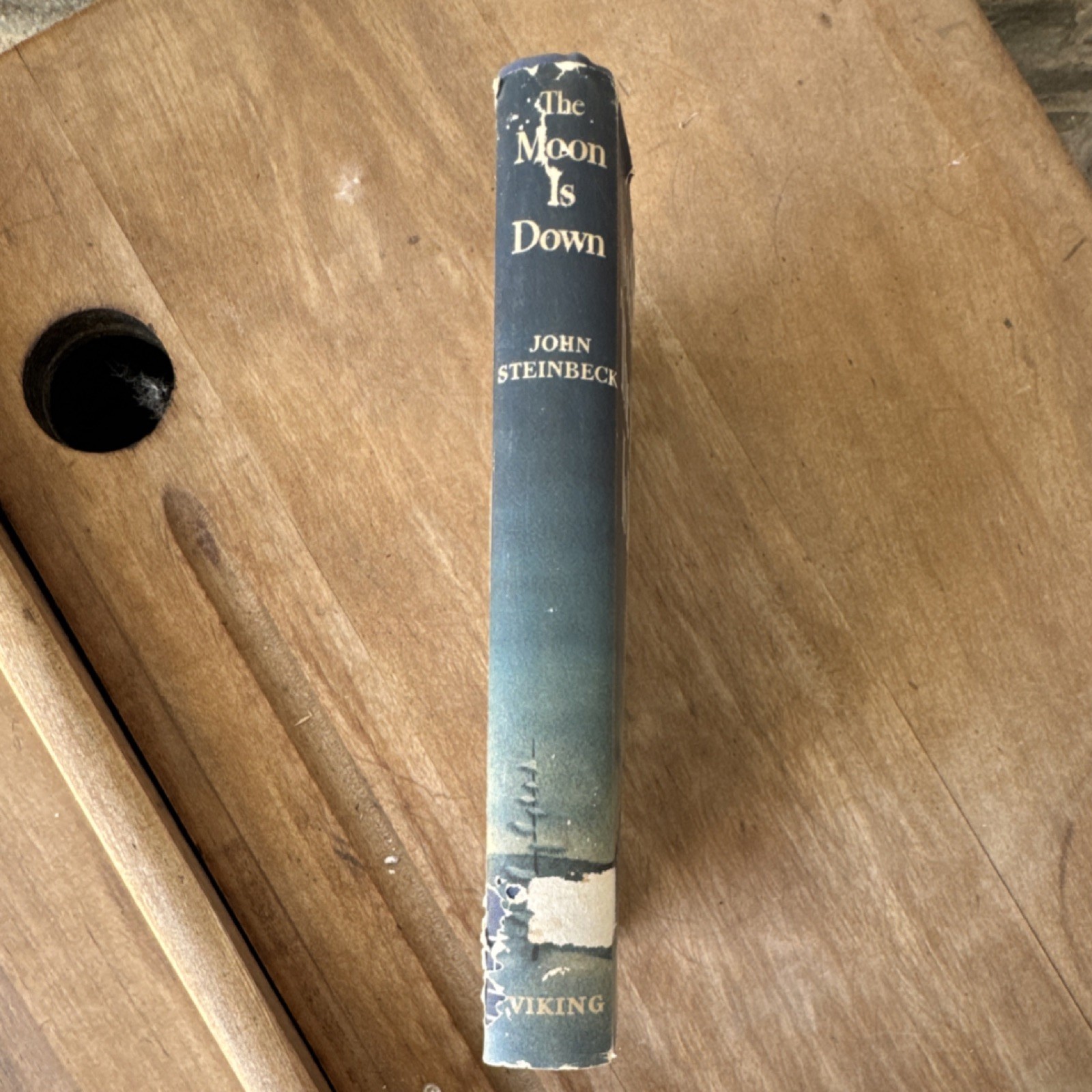 John Steinbeck The Moon Is Down 1942 Viking Press Hardcover w/ Dust Jacket