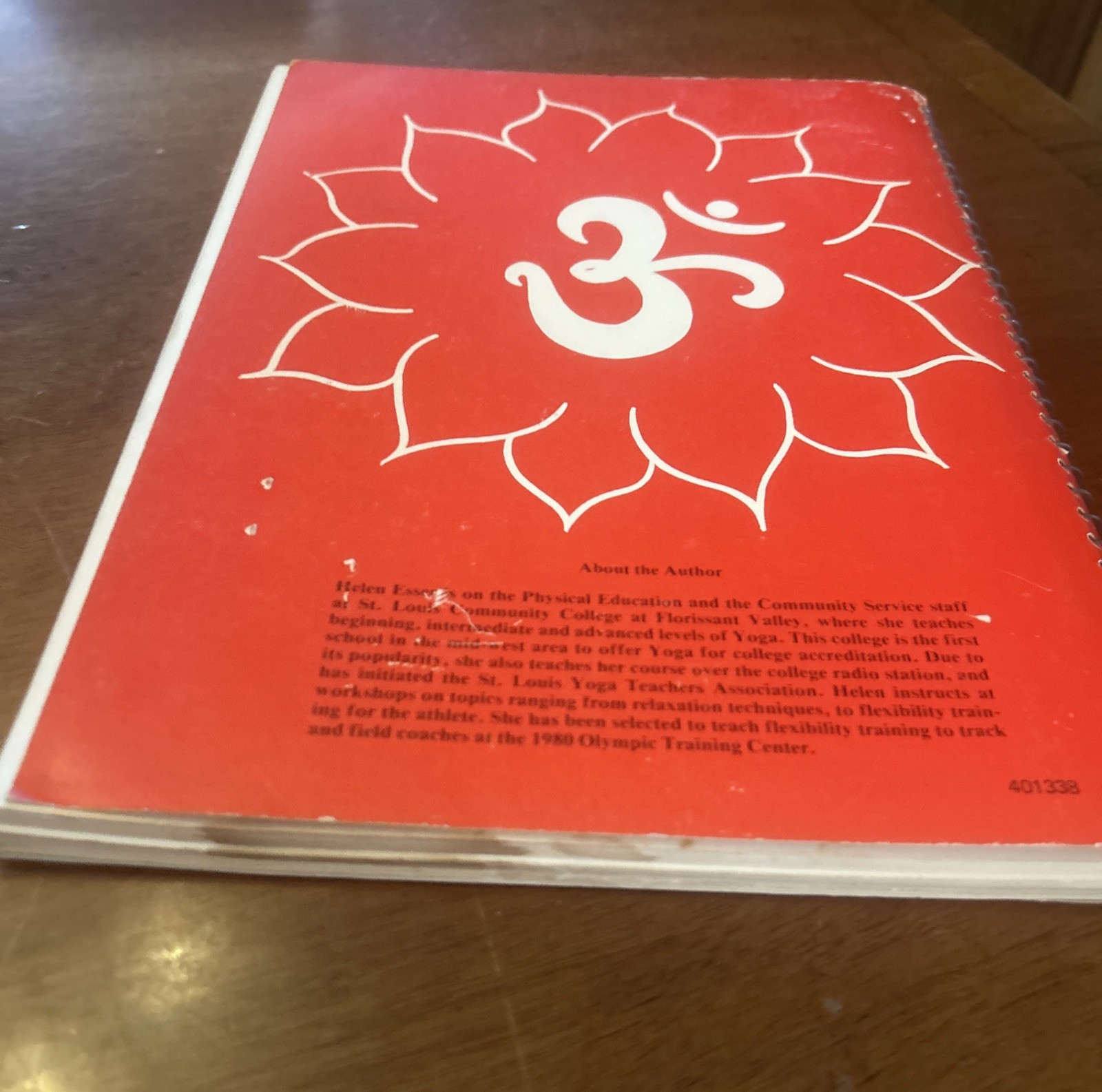 Flexibility and health through yoga by Helen Esser 1978 Spiral Bound Classic