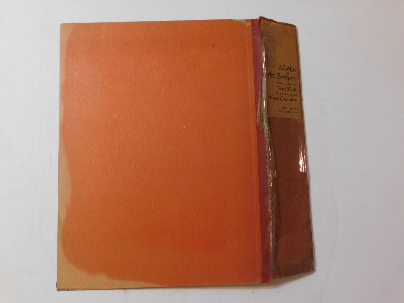 All Men Are Brothers Pearl Buck Limited Editions Club 1948 Signed Covarrubias 2v