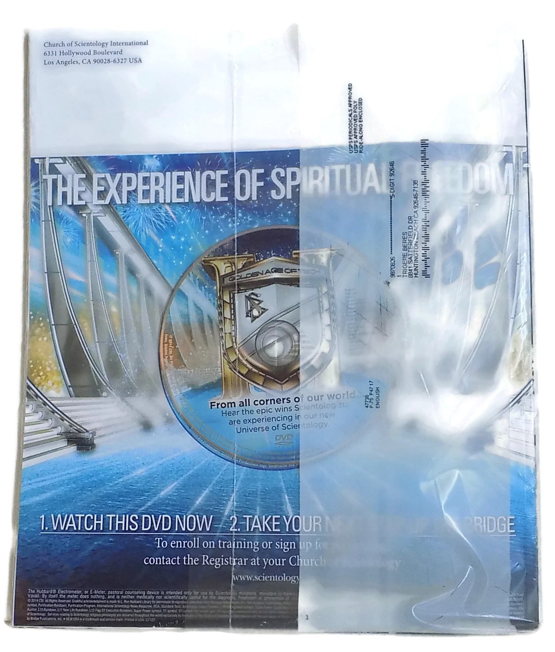 INTERNATIONAL SCIENTOLOGY NEWS #61 25TH MAIDEN VOYAGE EDITION JULY 2014 WITH DVD