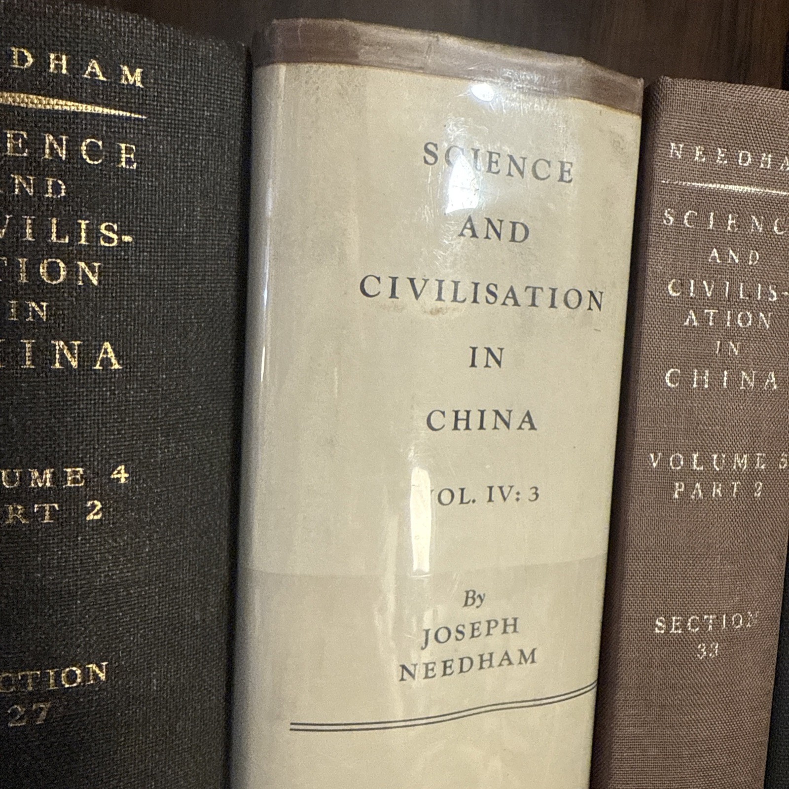 Science and Civilisation in China – 8-Volume Set (Almost Complete) – Cambridge￼