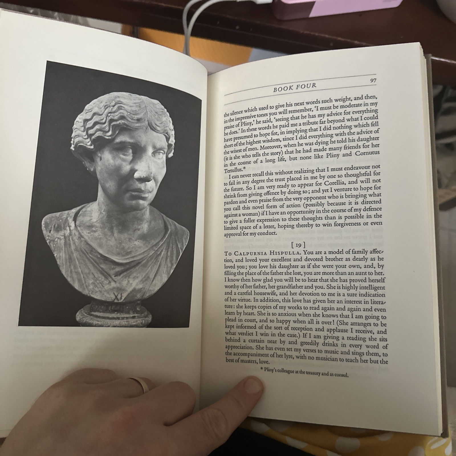 Pliny: Self Portrait in Letters, Folio Society HC 1978, B. Radice