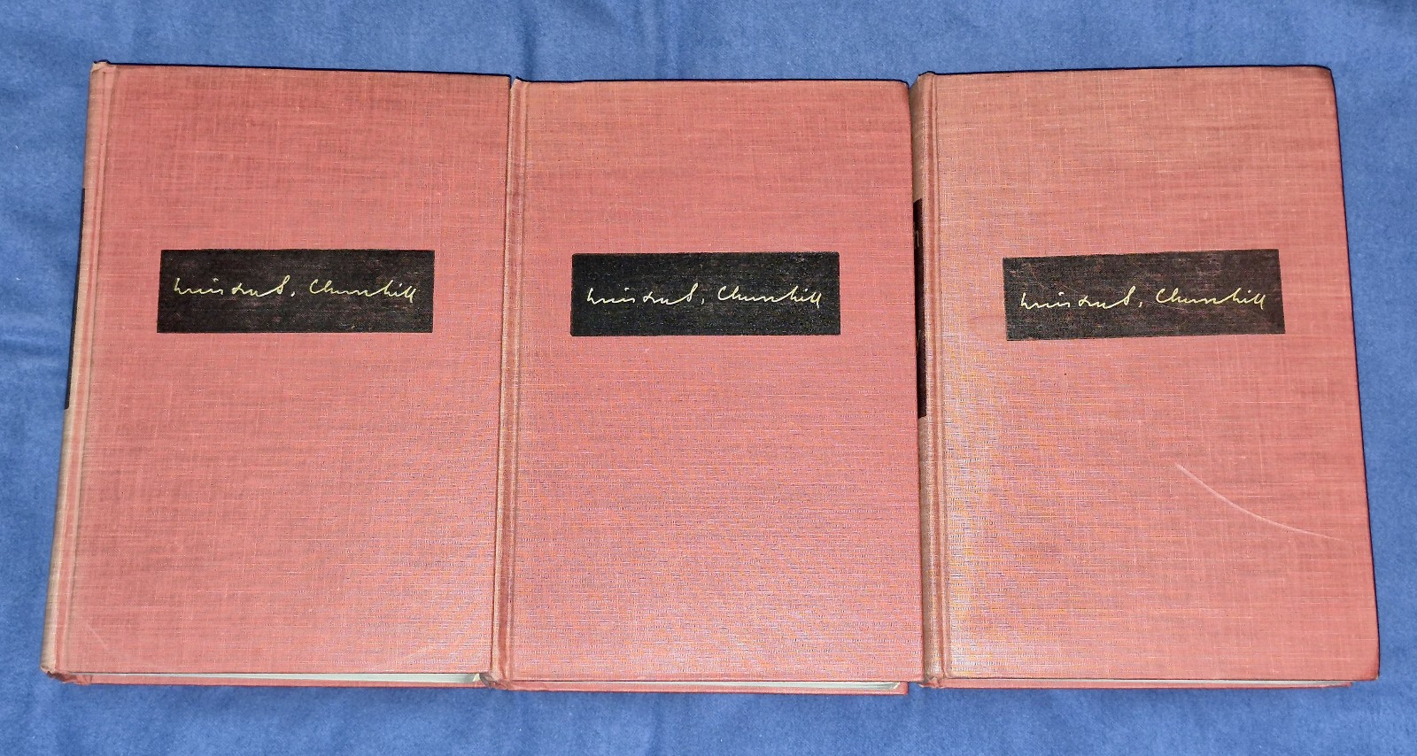 The Second World War by Winston S. Churchill – 6 Vol. set – Houghton Mifflin Co.