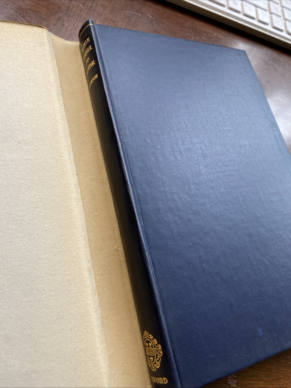 A Roman Reformer and Inventor by Thompson 1952 HB DJ 1st ed w/ latin index