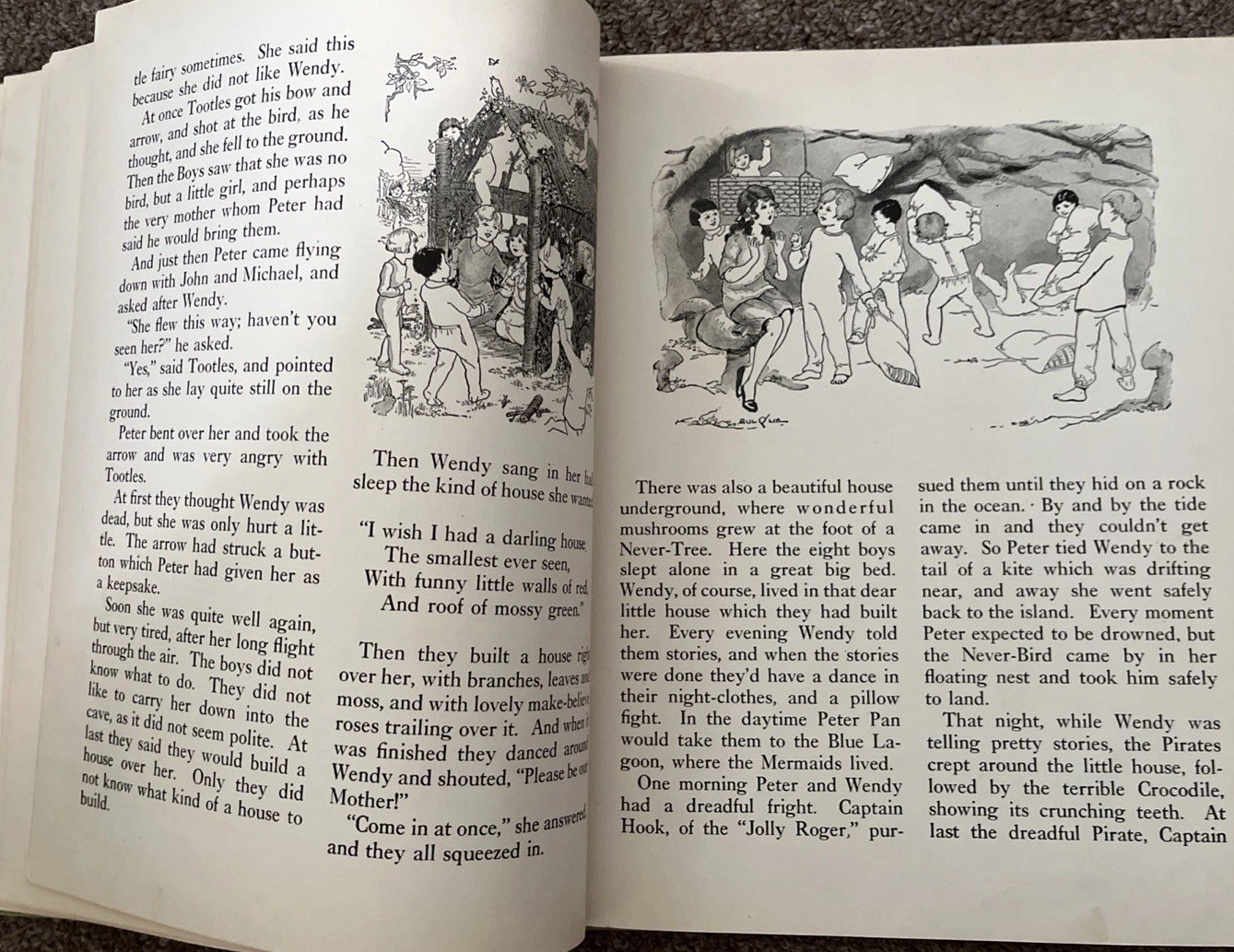 Vintage 1933 Stories Children Love Hardcover Book, Platt & Munk Co. No.100D. F