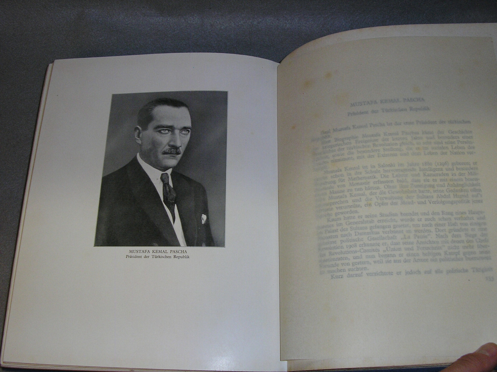 Antique History Politics Book World Leaders Heads of State Portrait Plates 1930