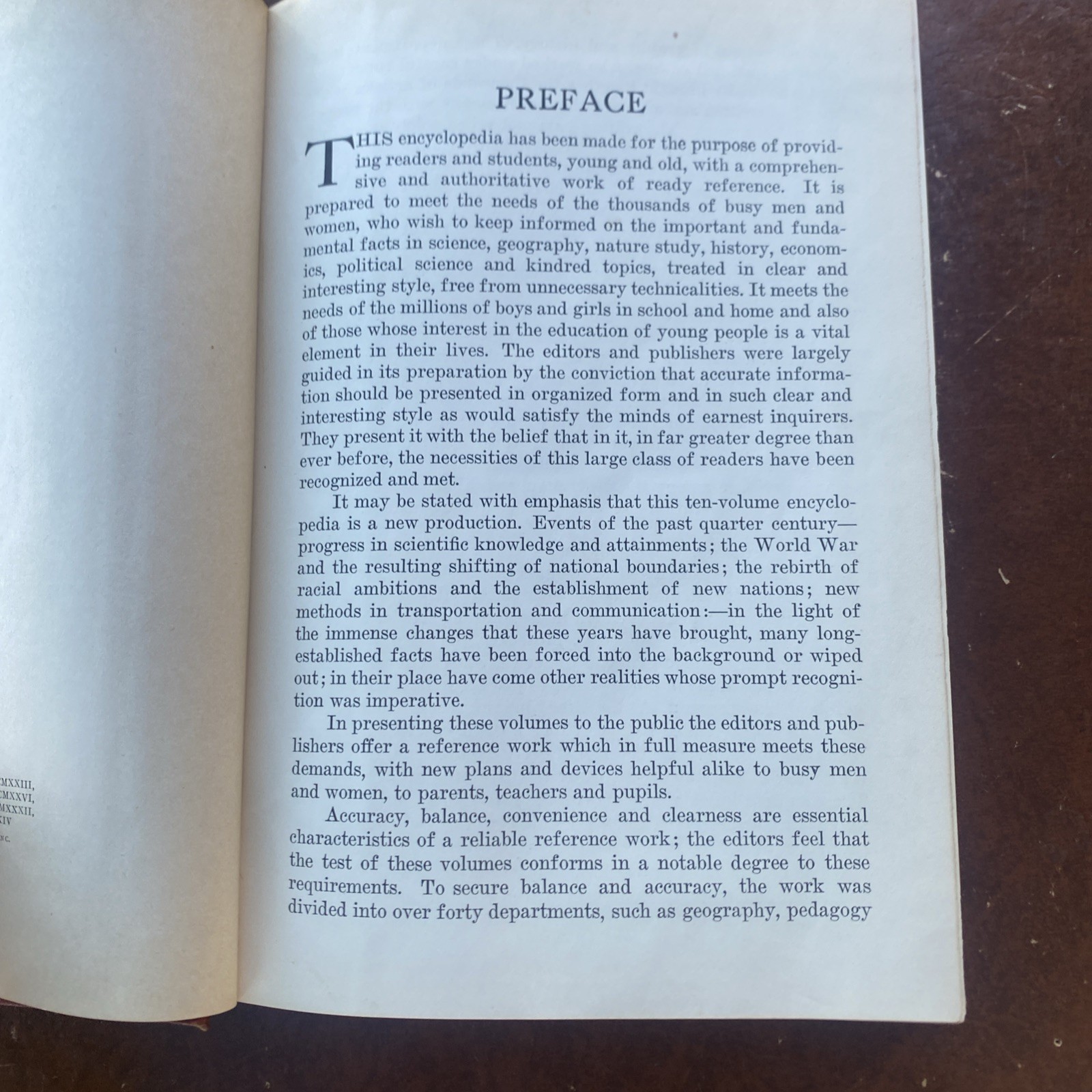 The American Educator Encyclopedia – Volume 1 -Vtg 1934 leather #1 A-Bessarabia