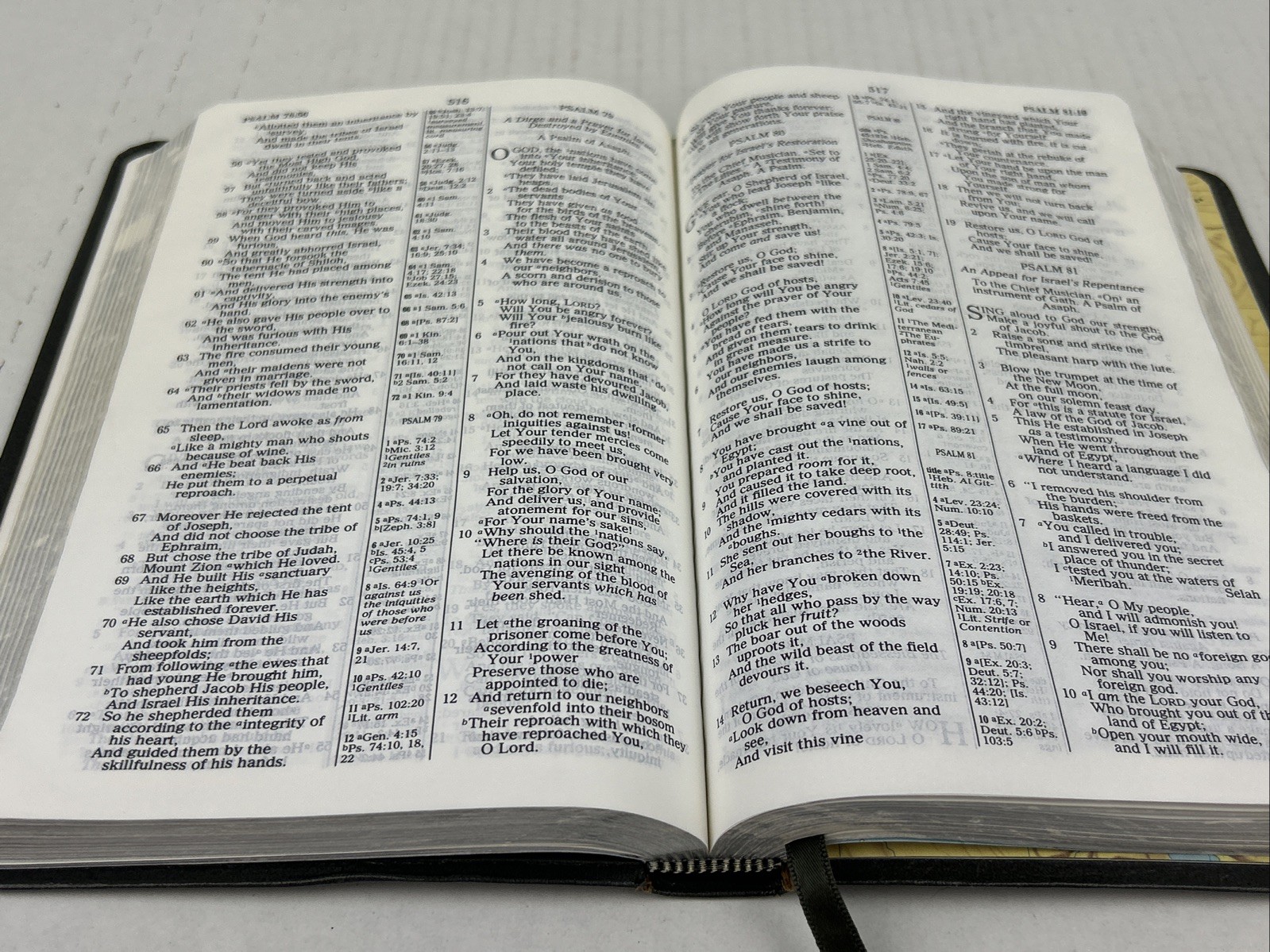 The Businessman’s Bible New King James Version Bonded Leather NKJV 1989