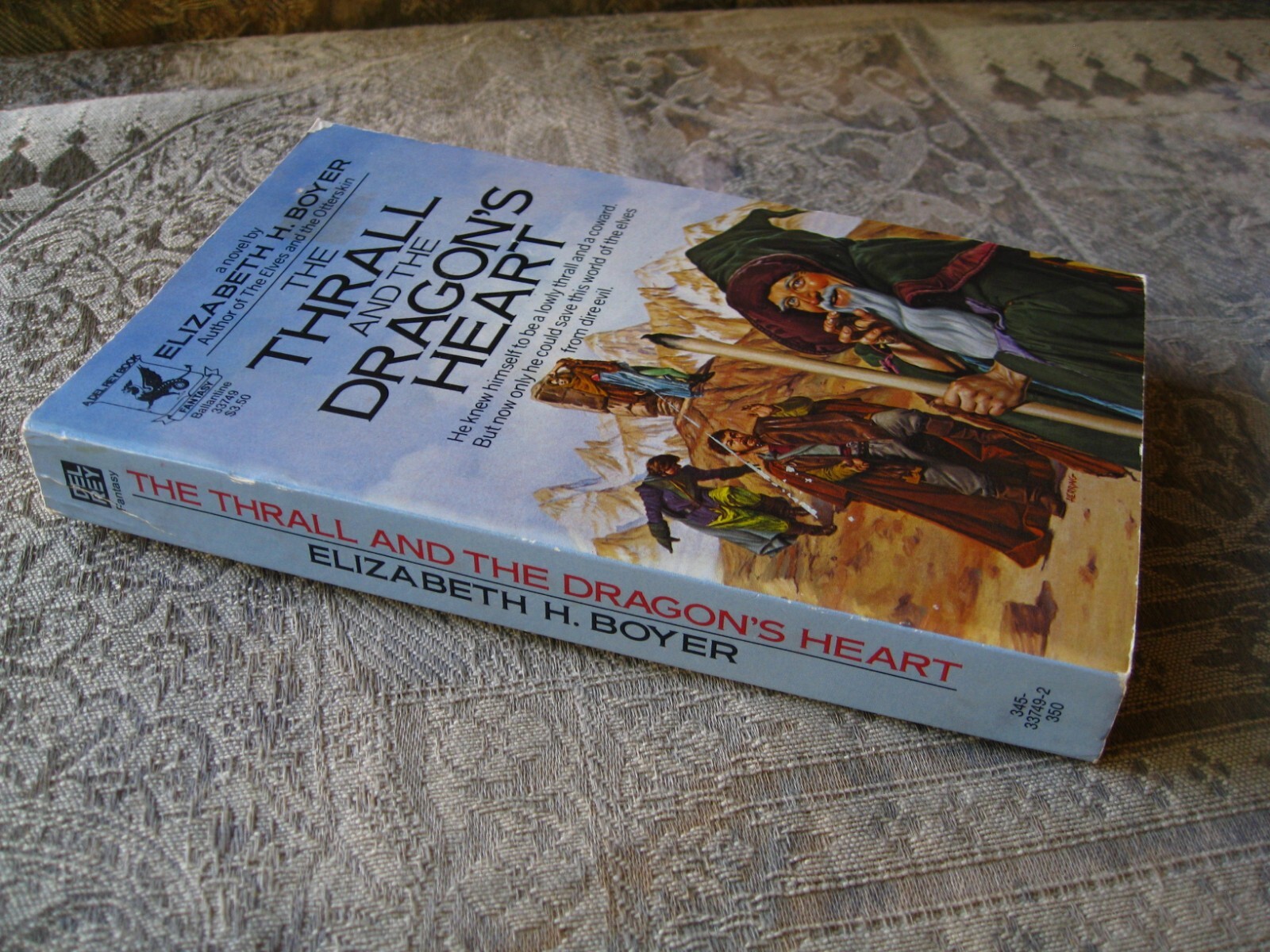Elizabeth H. Boyer – The Thrall and the Dragon’s Heart – 1982 – paperback