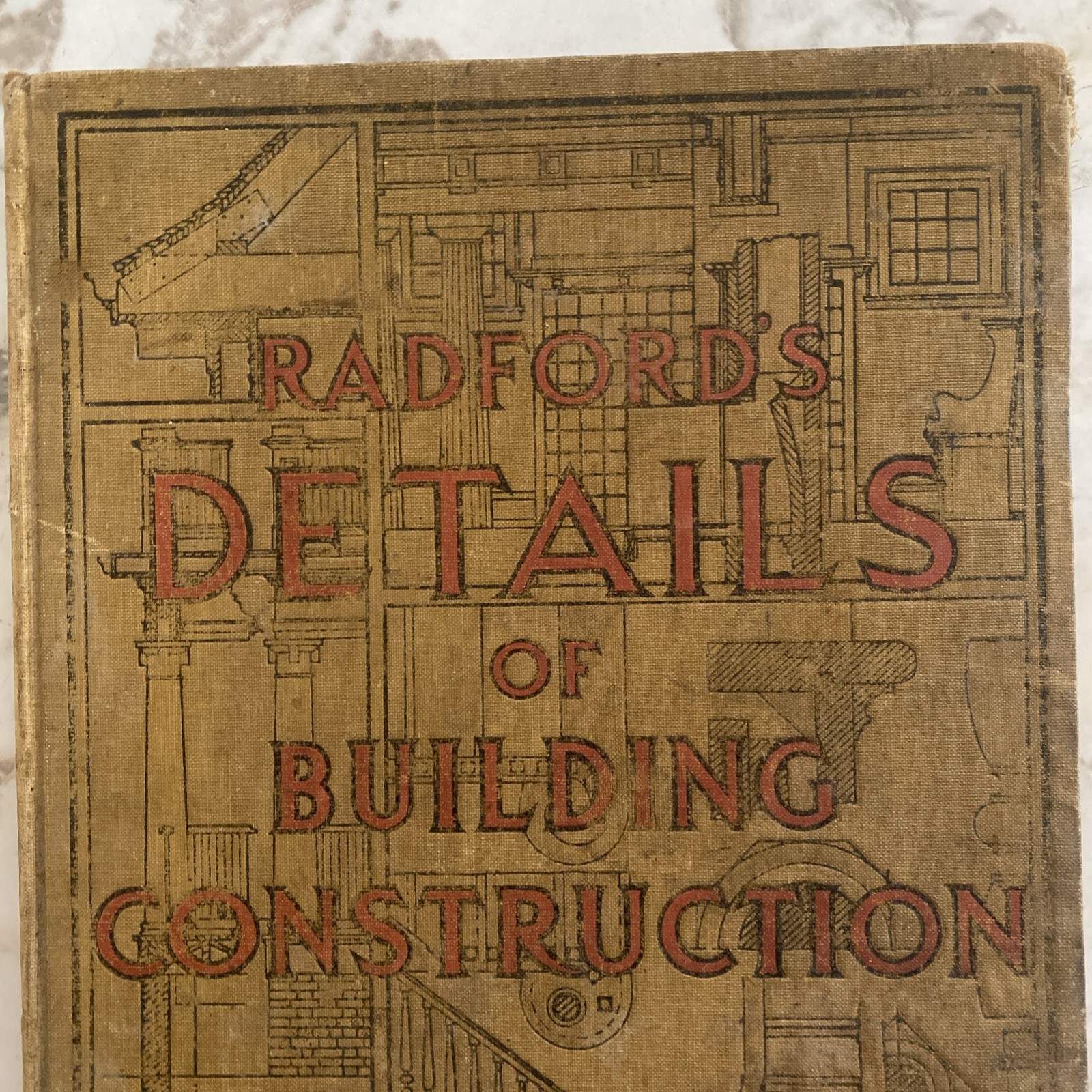 Radford’s Details of Building Construction 185 Plates 1911 Antique Architecture
