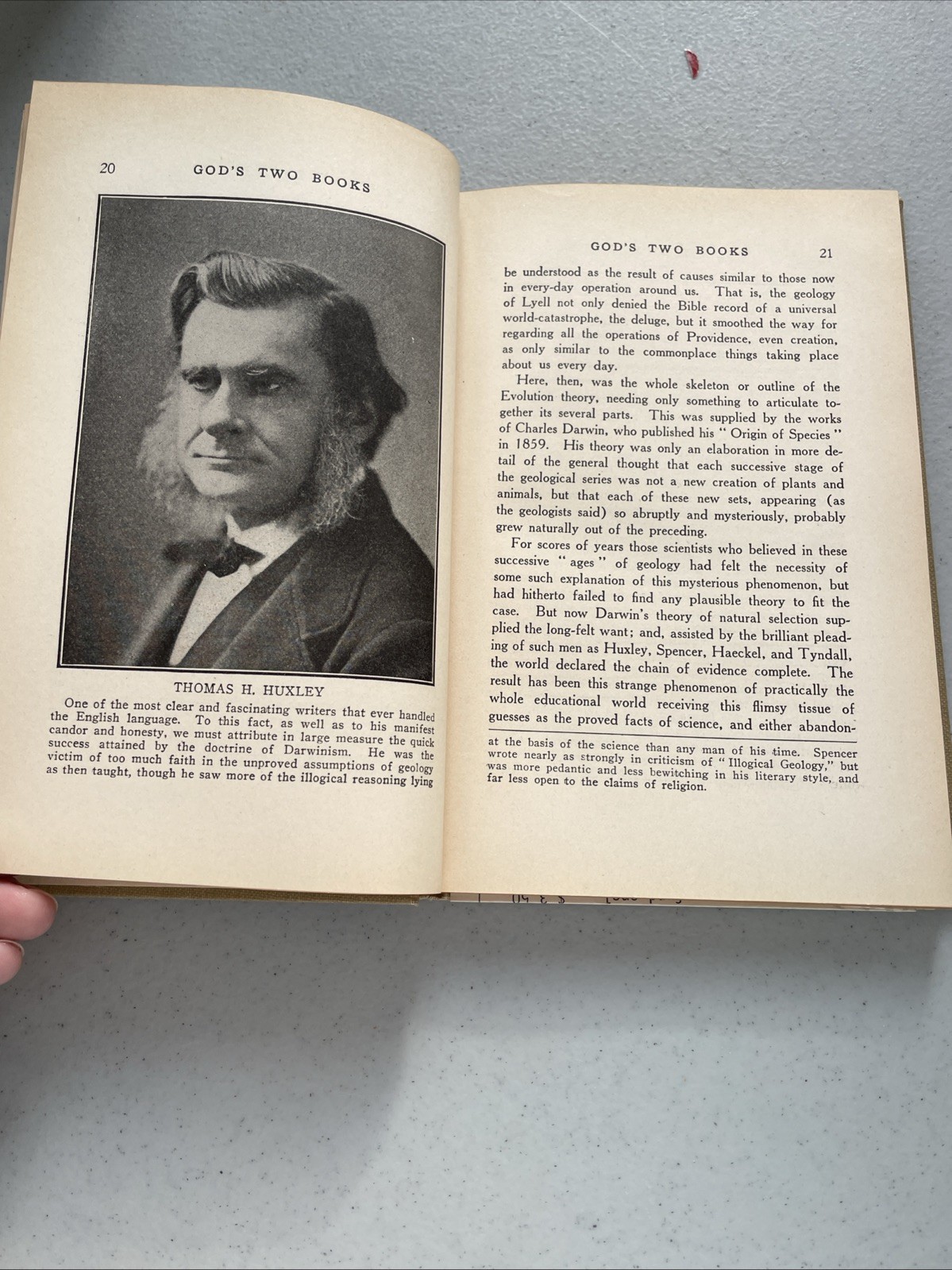 Two Books By George Price 1918 Underlining In The Book