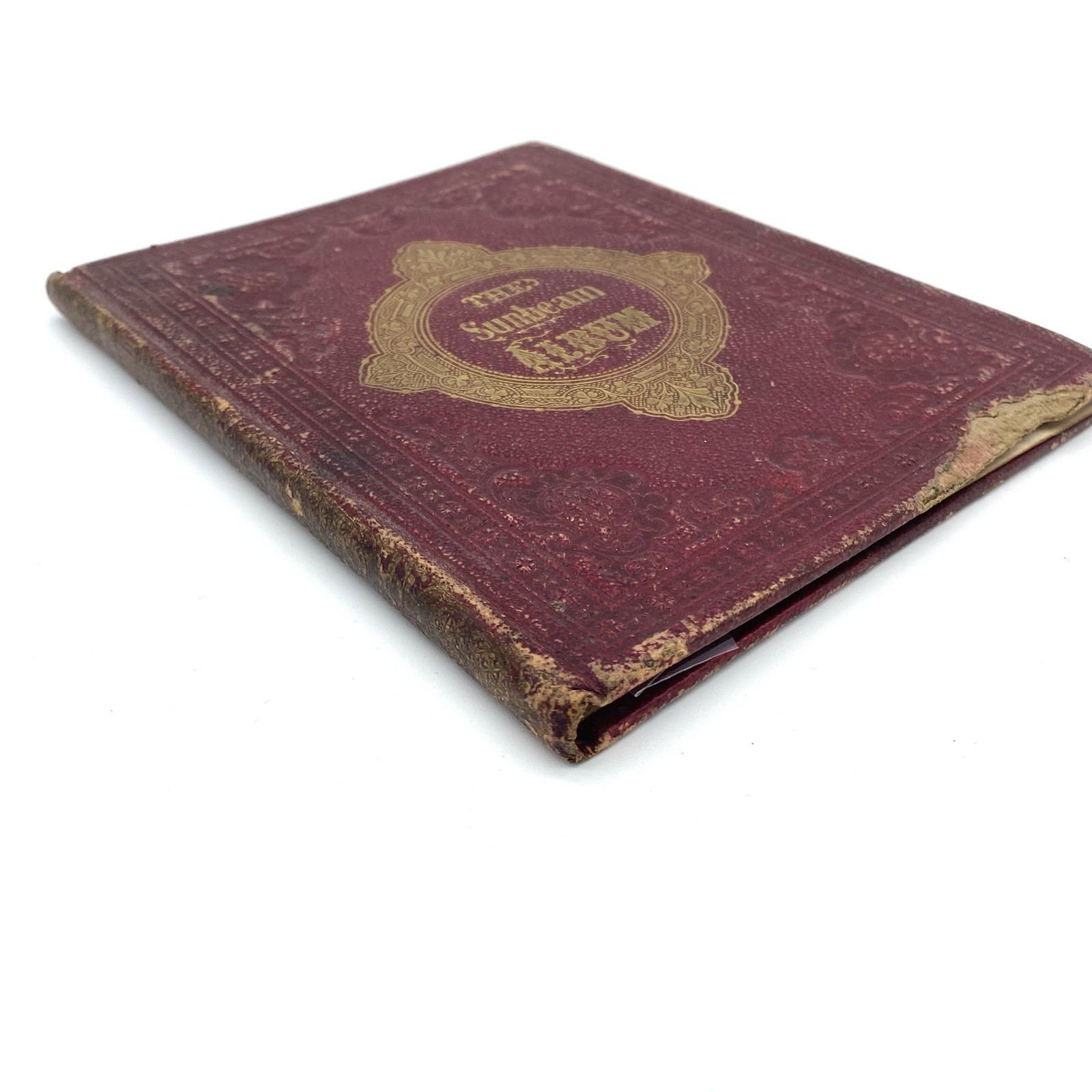 The Sunbeam Album Victorian Friendship Album Leavitt & Allen 1860’s Hardcover