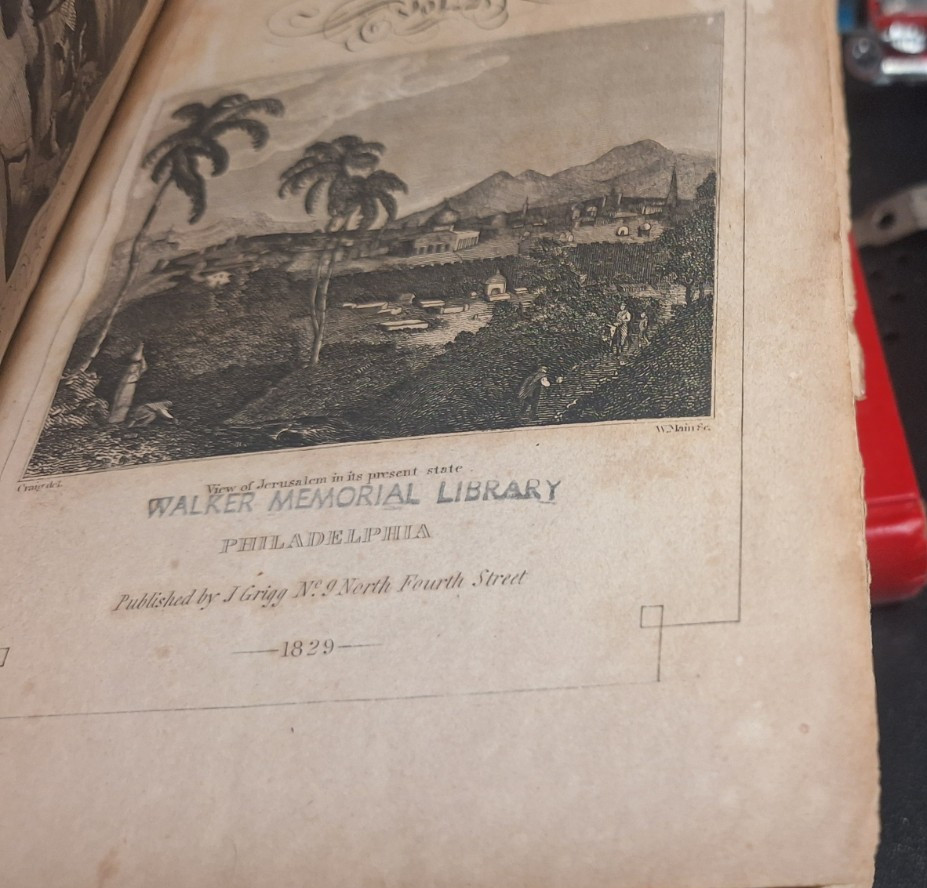 “The Genuine Works of Flavius Josephus” Whiston / Burder. 2v in 1. Cundee c1829
