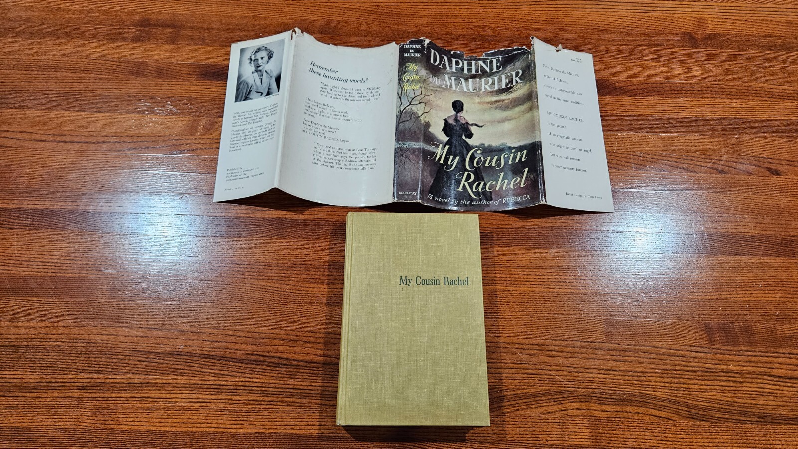 Daphne Du Maurier HC 1st First My Cousin Rachel 1952 Doubleday Rebecca Library