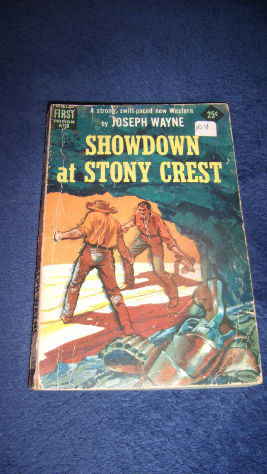 Showdown at Stony Crest by Joseph Wayne (1957, Paperback), 1st Printing