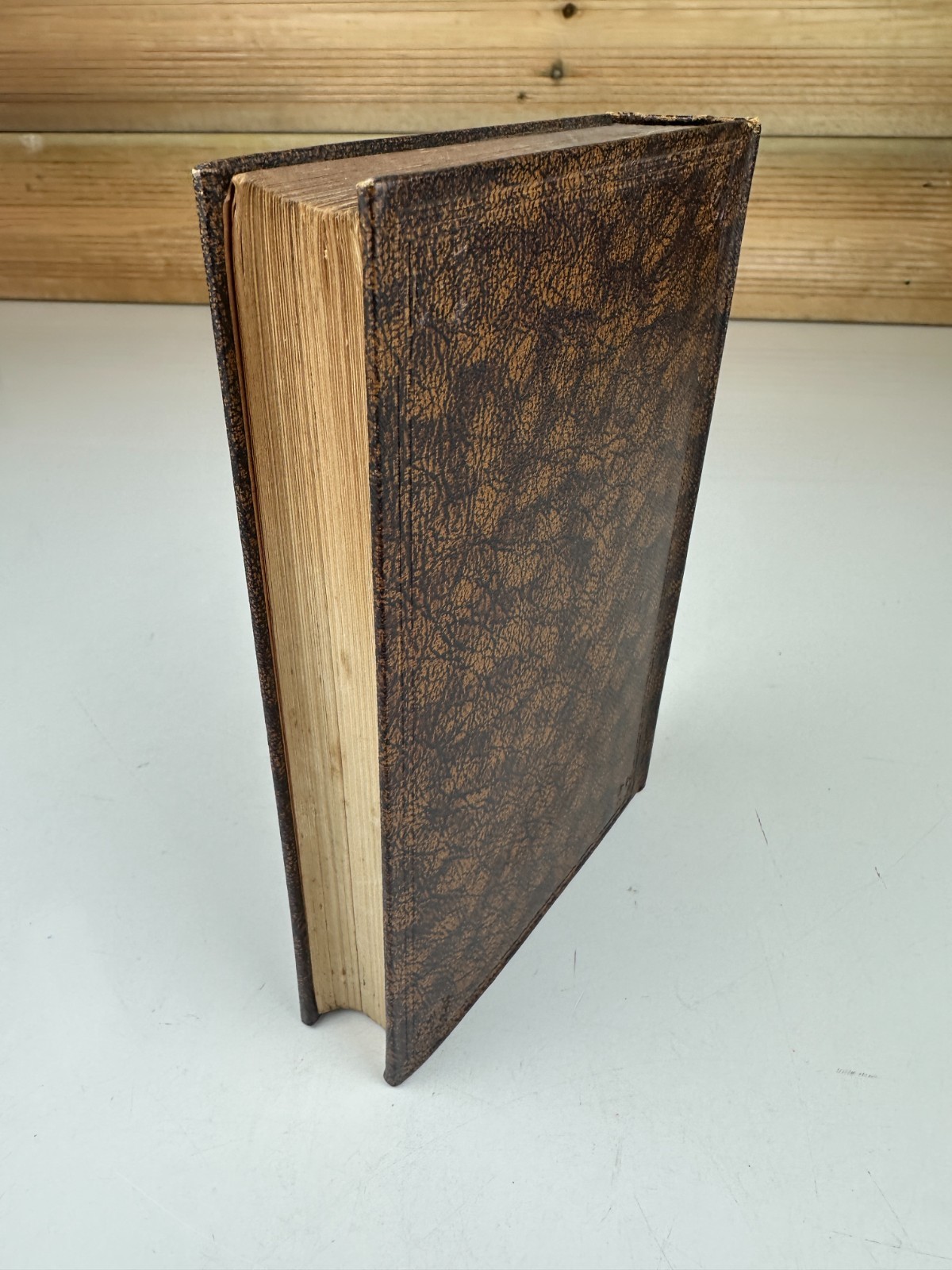 Tom Jones Vol 1 By Henry Fielding 1930 Odhams Press Brown Faux Leather Vintage
