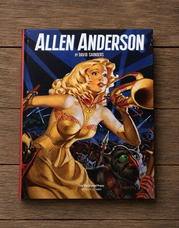 Allen Anderson By David Saunders Hardcover sealed In Publishers Shrink Wrap