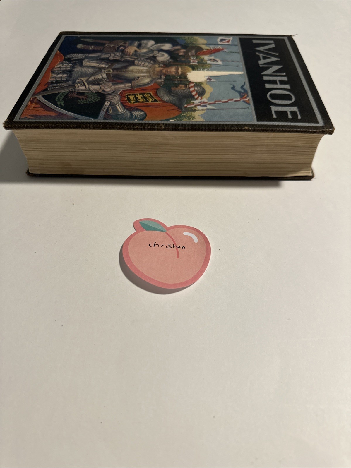 Ivanhoe 1935 Edition Rand McNally and Company Hardcover , Sir Walter Scott Bart