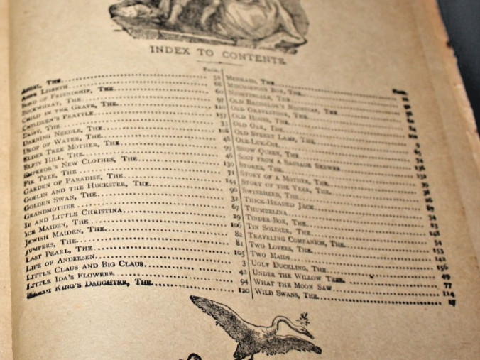 Early Rare Antique Andersen Fairy Tales By Hans Christian Andersen Gold Mermaid