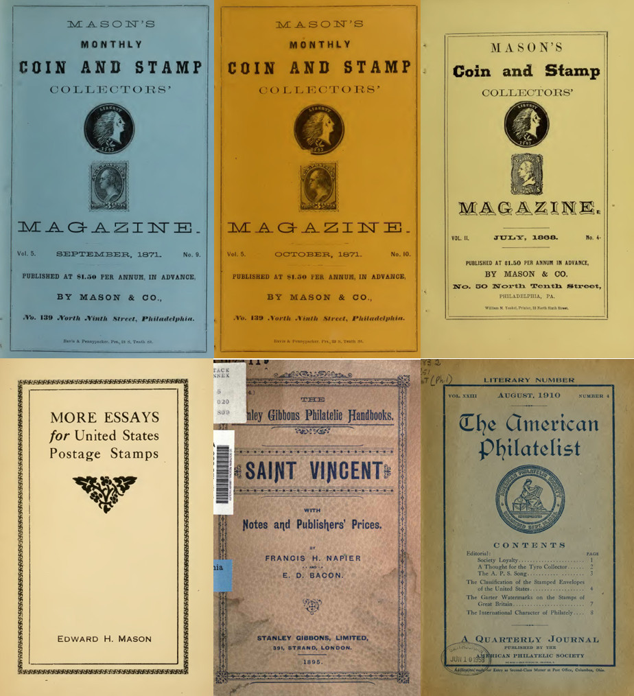 253 Old Rare Books & Publications on Stamps Postage Forged & Collecting on DVD