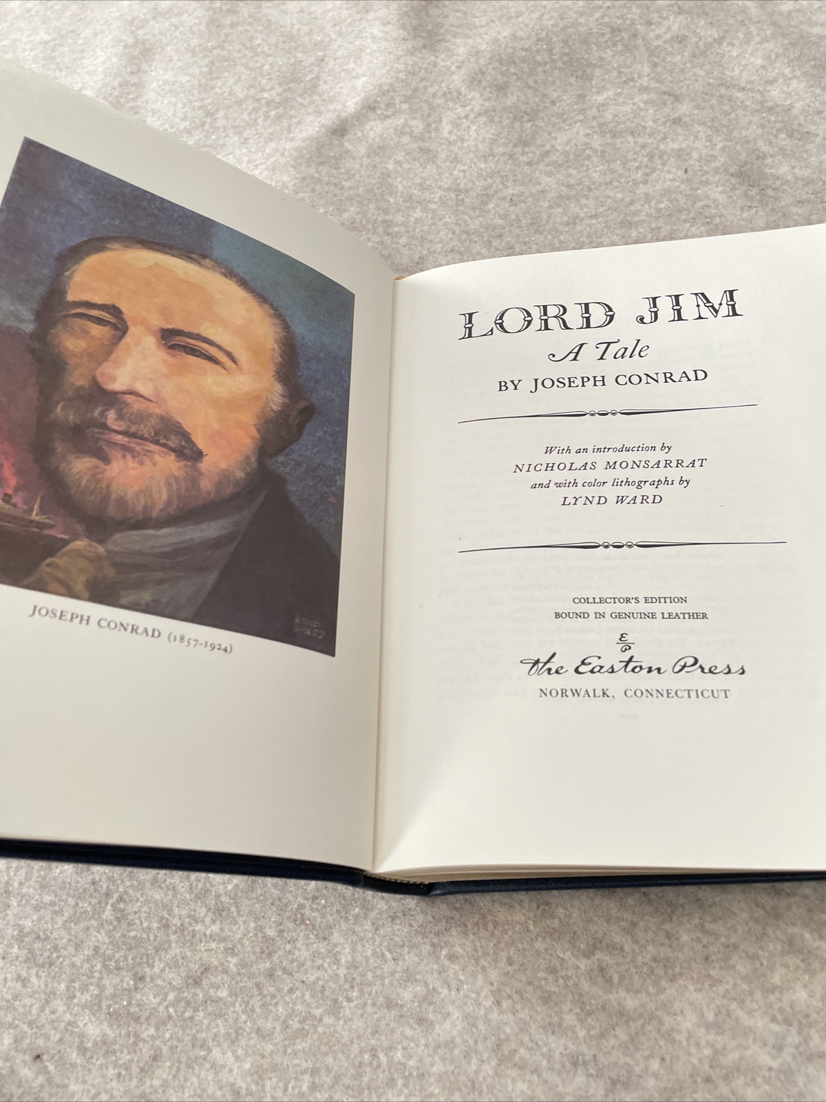 Easton Press 100 Greatest Lord Jim (1977) by Joseph Conrad NICE Condition WA