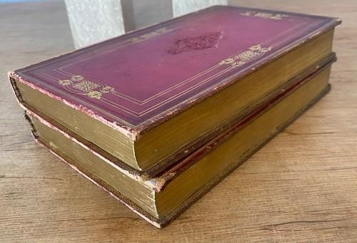 LIFE OF M. TULLIUS CICERO by Conyers Middleton 1823 in 2 Volumes FANCY LEATHER