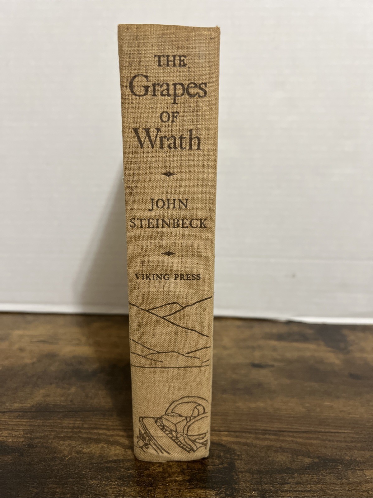 John Steinbeck / THE GRAPES OF WRATH, 1939, Viking Press, 1st, 10th Printing