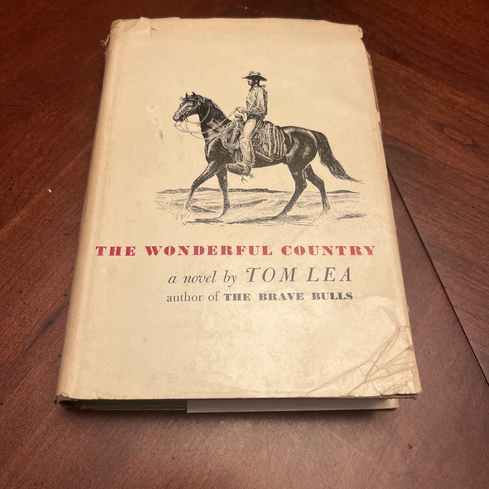 Vintage The Wonderful Country (Hardcover) Tom Lea Book Club Edition