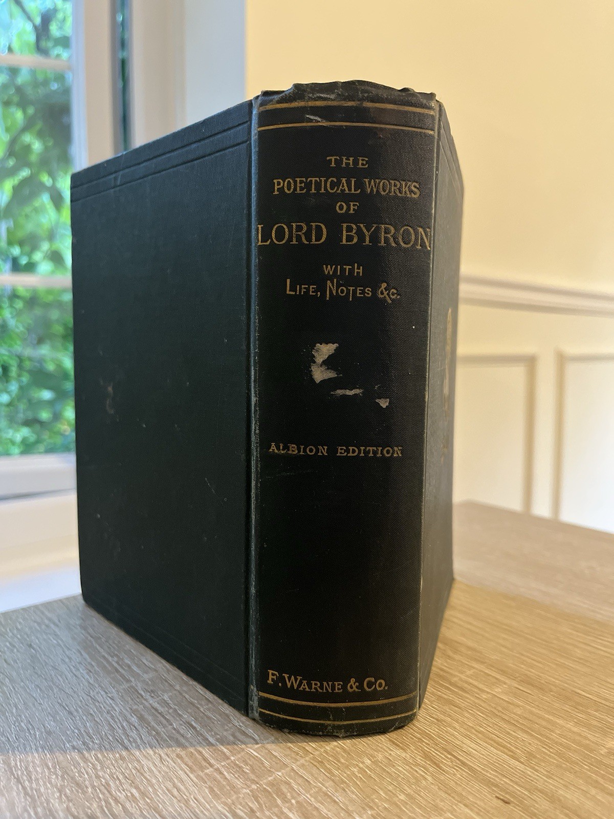 The Poetical Works of Lord Byron, by Lord Byron, Frederick Warne Classic poetry