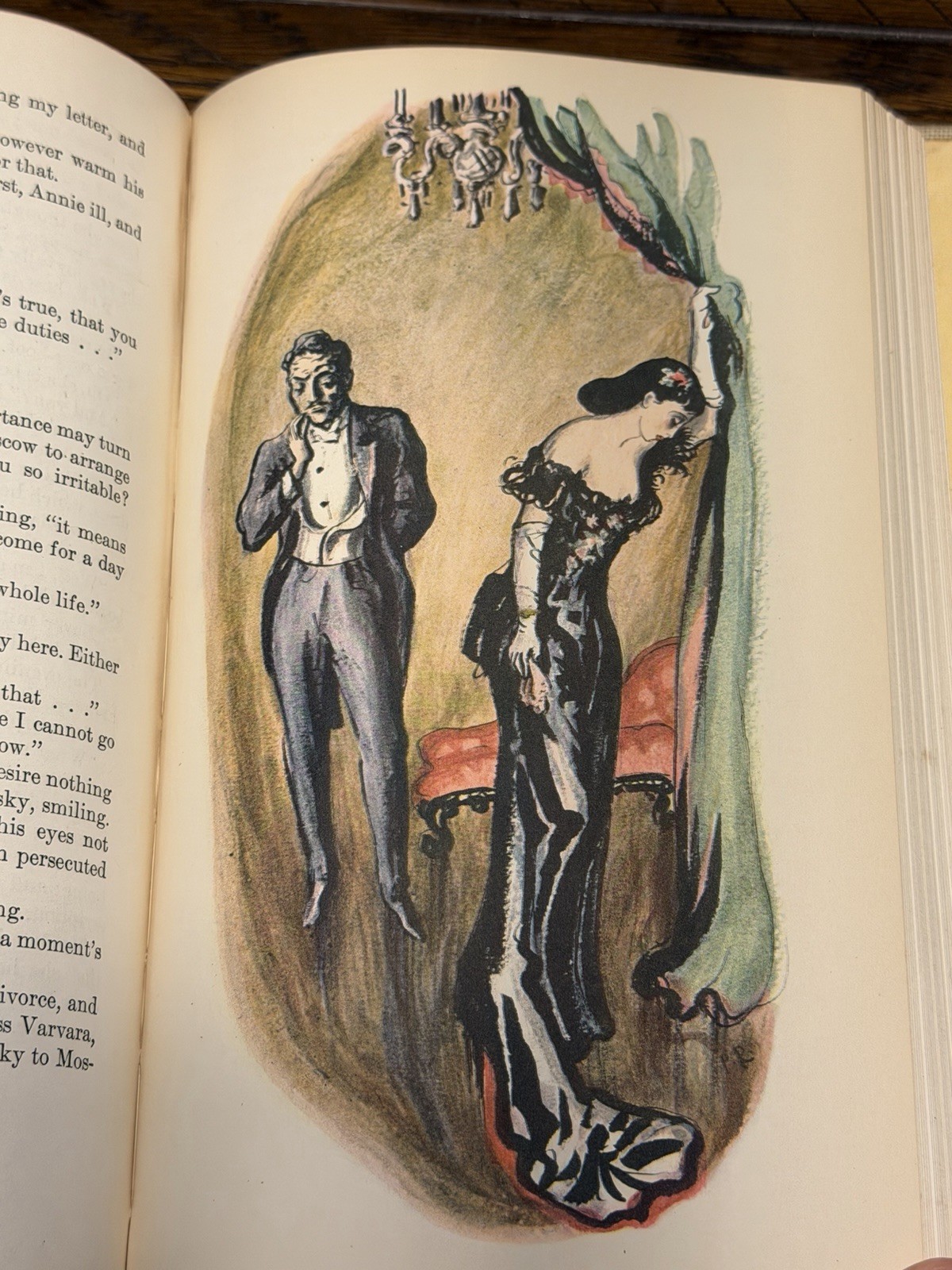 Leo Tolstoy Anna Karenina 2 Vol Set 1939 Random House Illustrated Hardcover