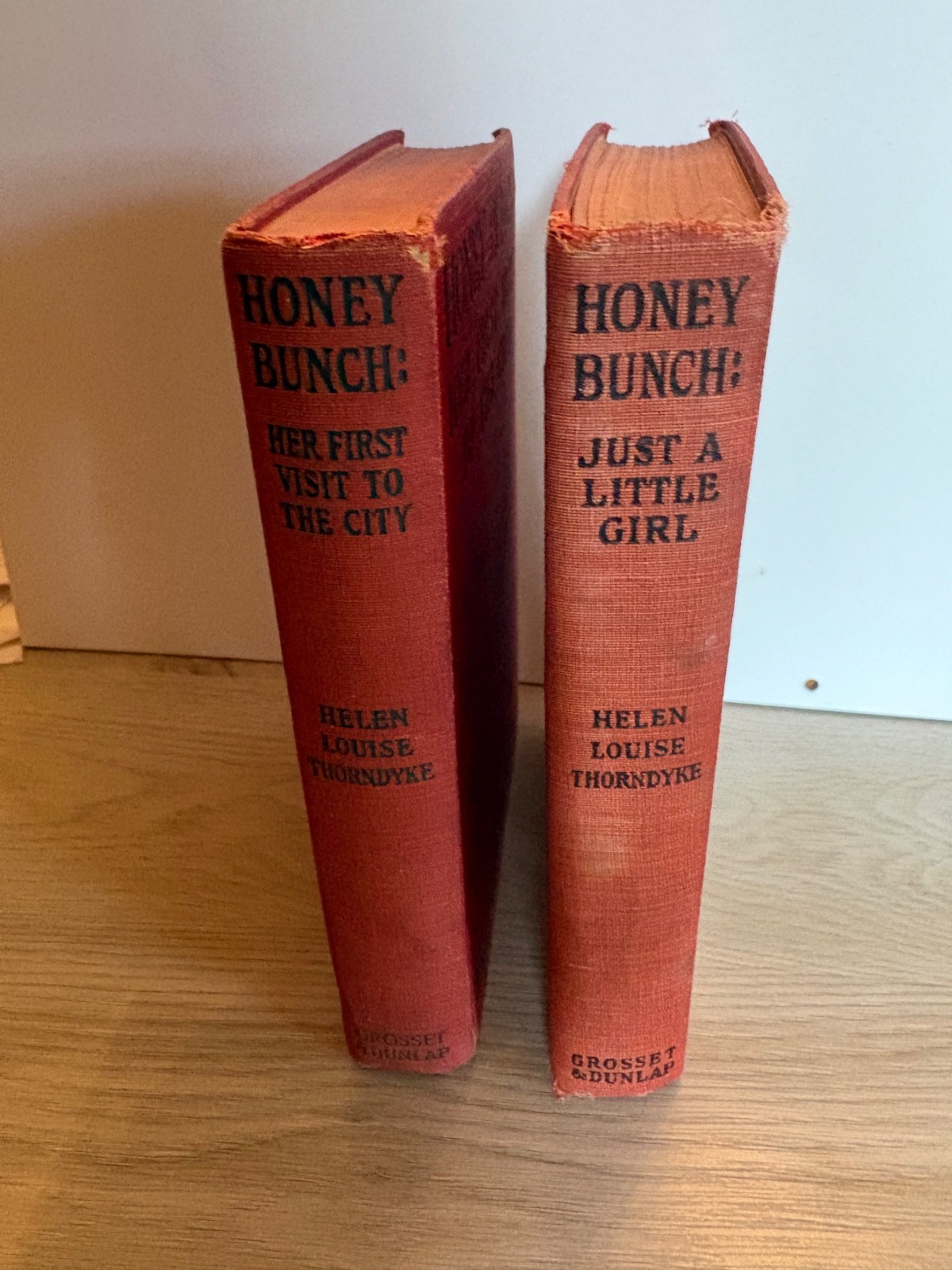 2 Vintage Honey Bunch books by Helen Louise Thorndyke – Collectibles 1923