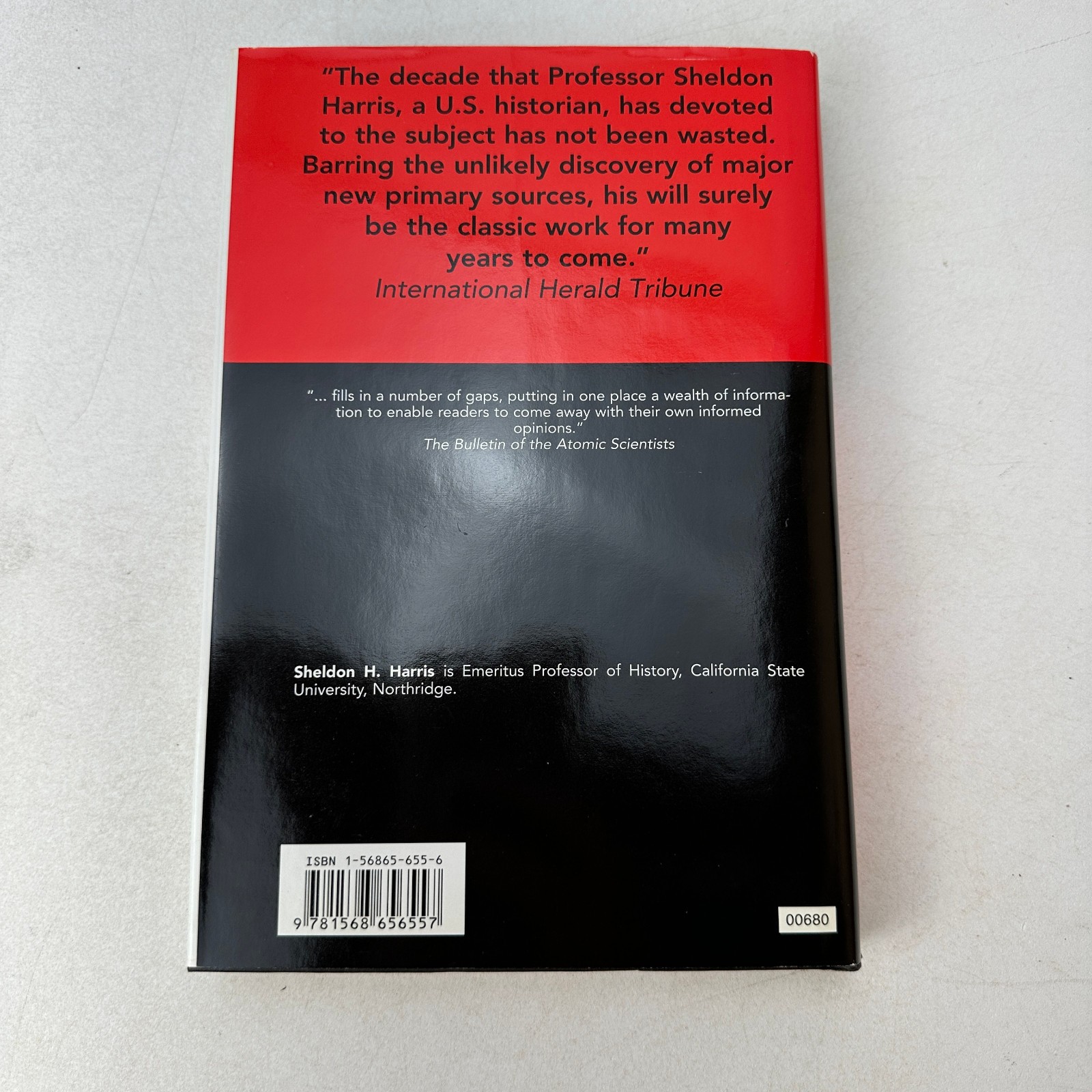 Factories of Death Sheldon H Harris HC DJ 1994 Japanese Bio Warfare US Cover Up