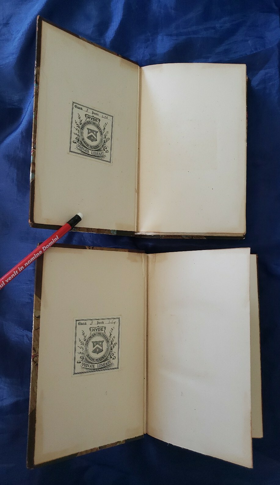 The Principles Of Sociology 2 Vol 1-1, 11-3 Herbert Spencer Antique Victorian