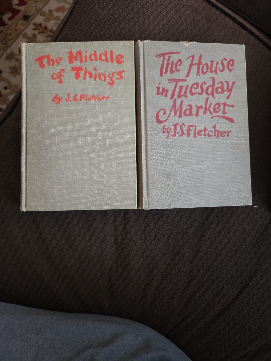 HUGE Lot Of 19 All First Edition Novels J. S. Fletcher 1920-30’s Alfred A Knopf