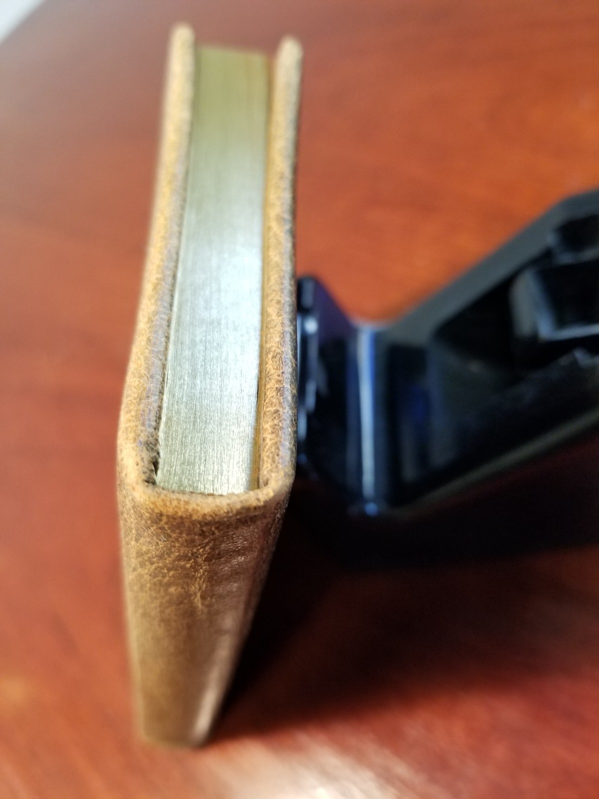 Vintage Samuel Ward Favorite Poets Birthday Book 1938, Leather Gold Embossed