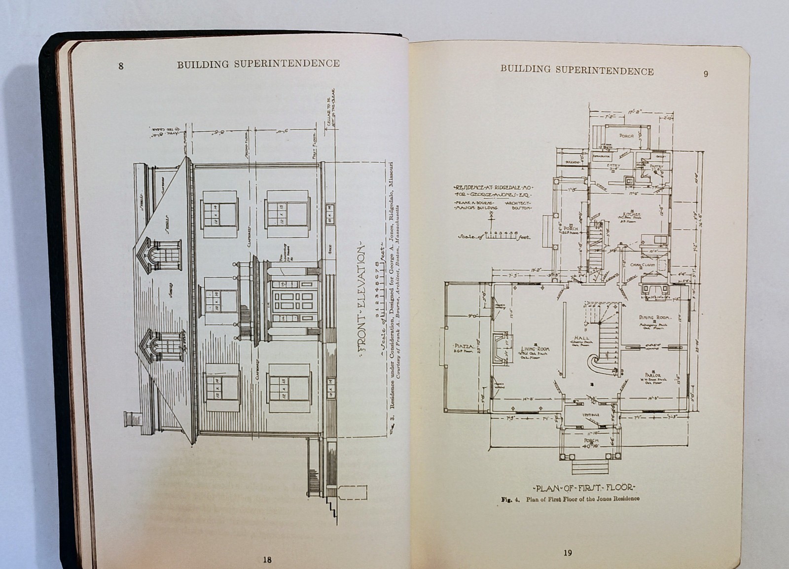 1924 CARPENTRY AND CONTRACTING, 1500+ Illust, Leather, Complete 5-Volume Set, NF