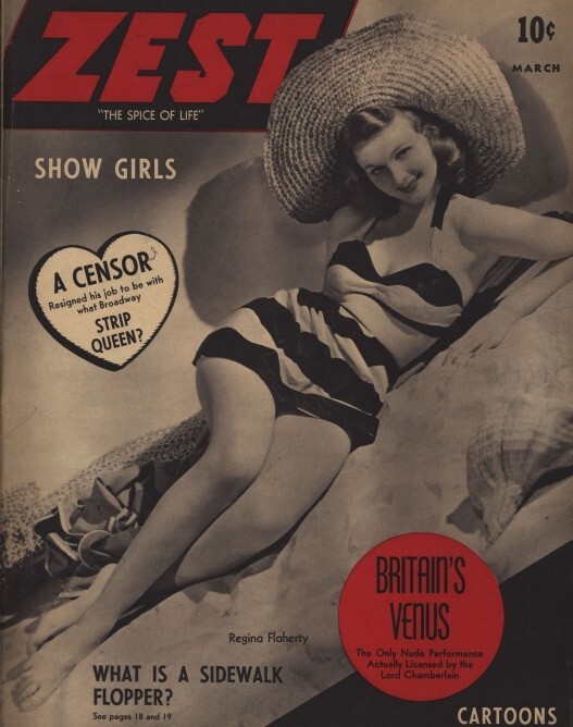 Comedy Stare Snap & Zest- Sexy Risqué Racy Fun Magazines – 4 Old Issues on DVD