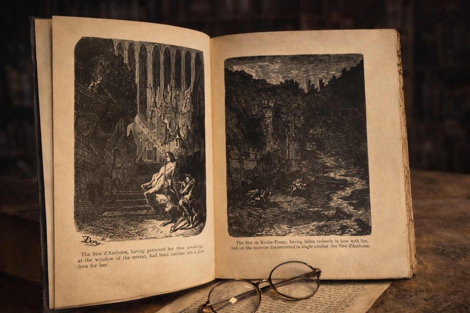 Balzac DROLL STORIES Gustave Doré Illustrated Antique 1900 Bibliophilist Society
