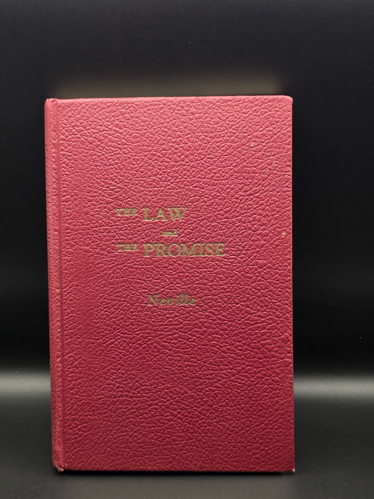 The Law and the Promise by Neville Goddard (1961, HCDJ, First Edition/1st Print)