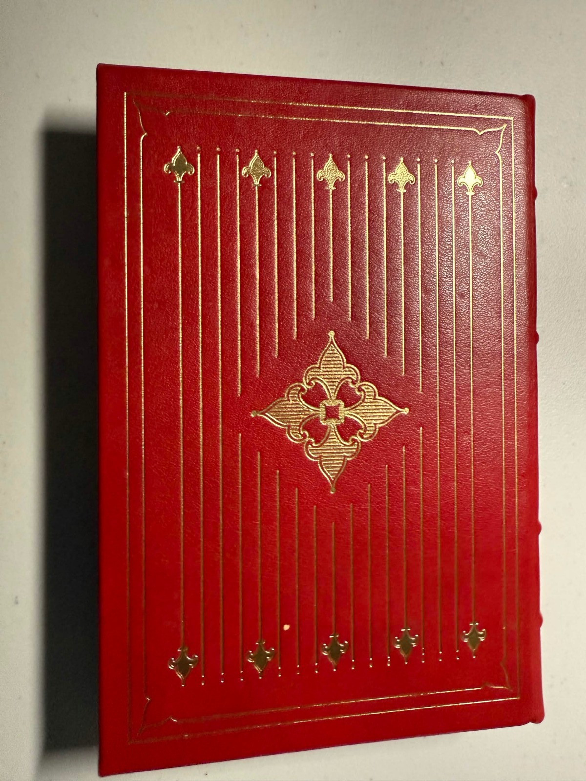 Alexandre Dumas Stories Franklin Library 1979 Limited Edition Red Gilt Leather