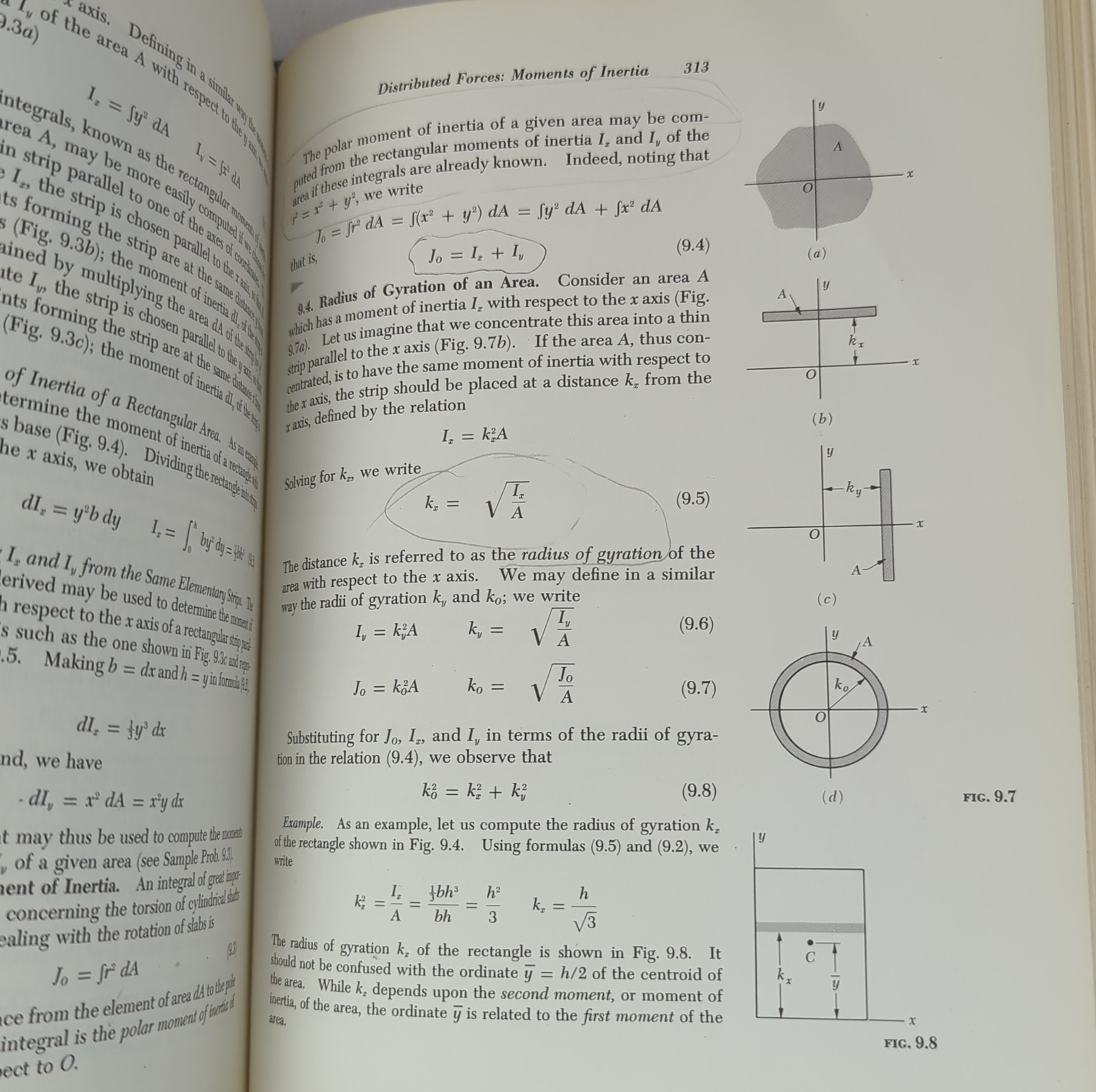 Mechanics for Engineers 2nd Edition Statics HC 1962 McGraw-Hill