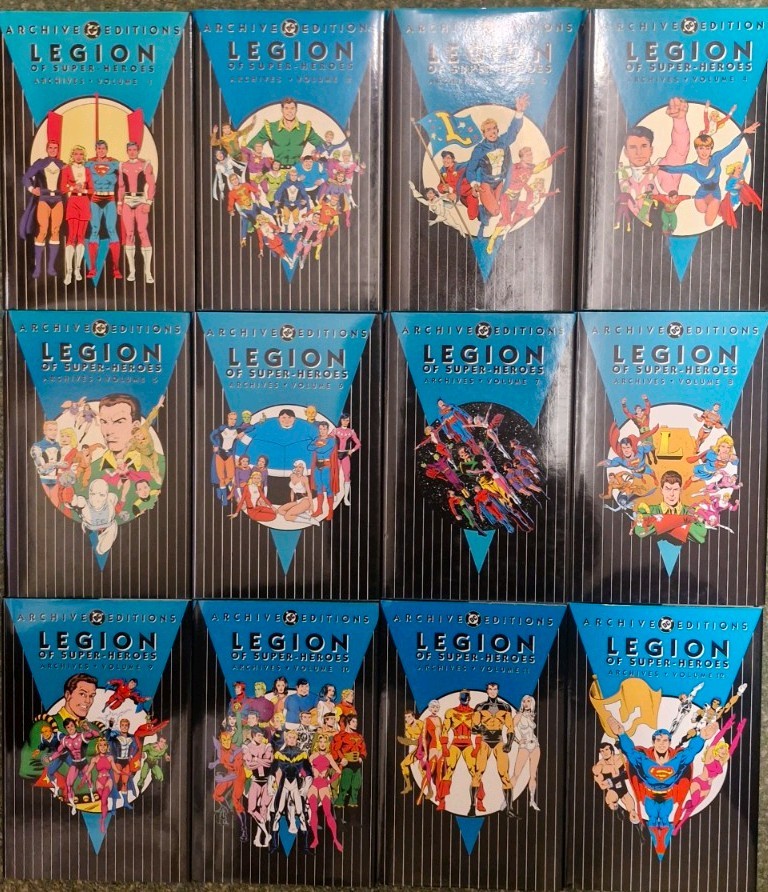 Legion Of Super-Heroes – DC Archive Editions – 12 Volumes, First Printings