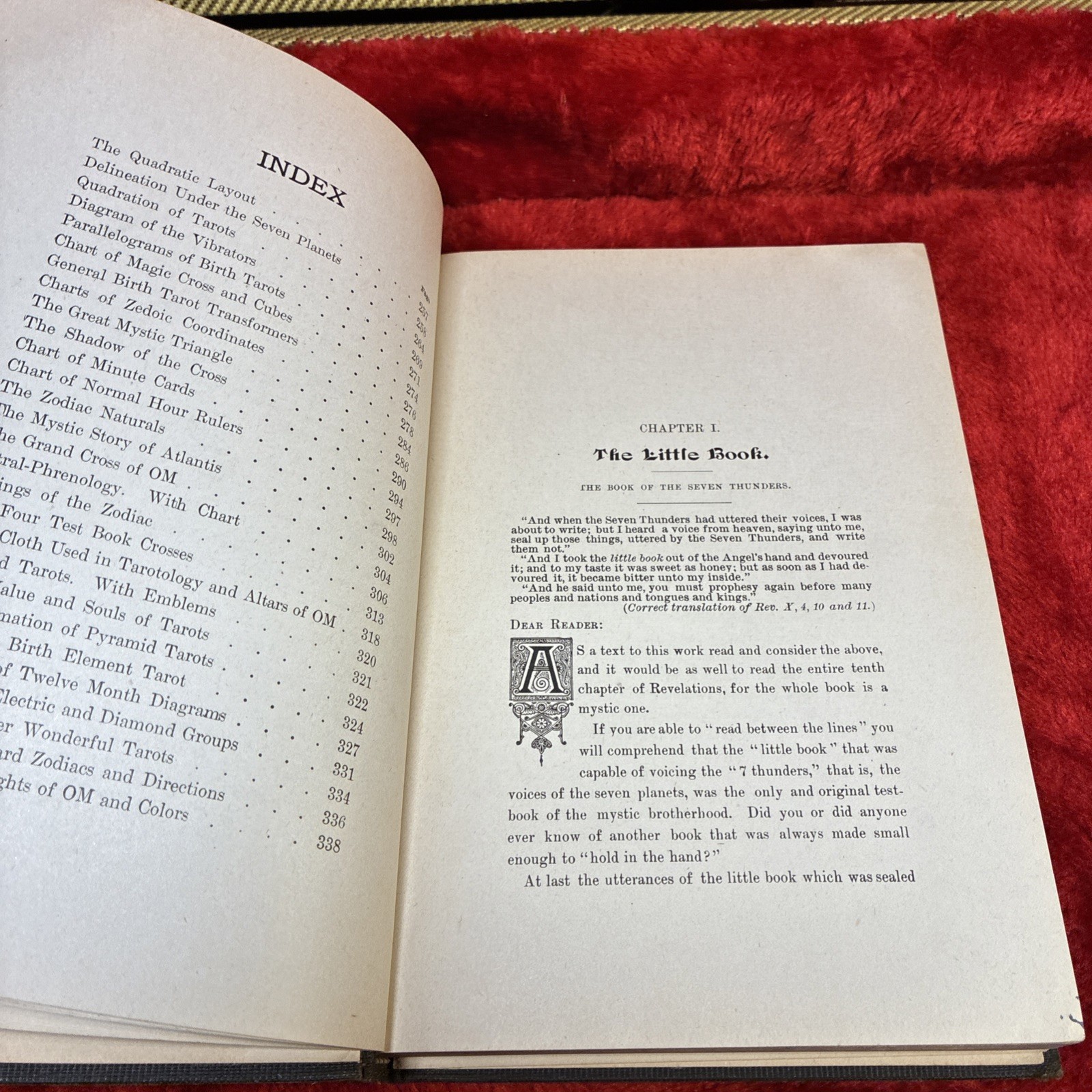 1919 MYSTIC TEST BOOK OR THE MAGIC OF THE CARDS – CARTOMANCY DIVINATION MAGICK