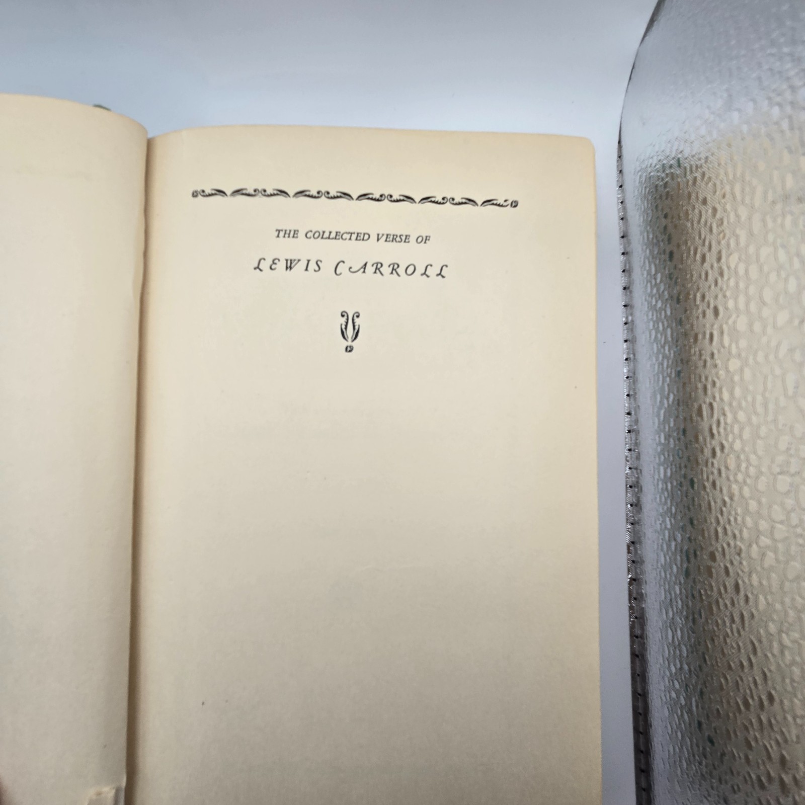 Library Book – Lewis Carroll – The Collected Verse Of – 1929 First Edition