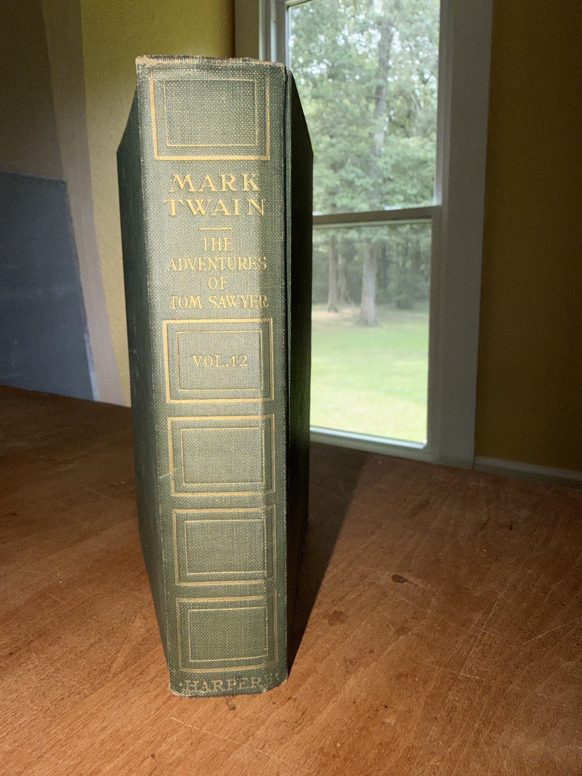 THE ADVENTURES OF TOM SAWYER Mark Twain Illustrated 1917 Harper & Brothers HC
