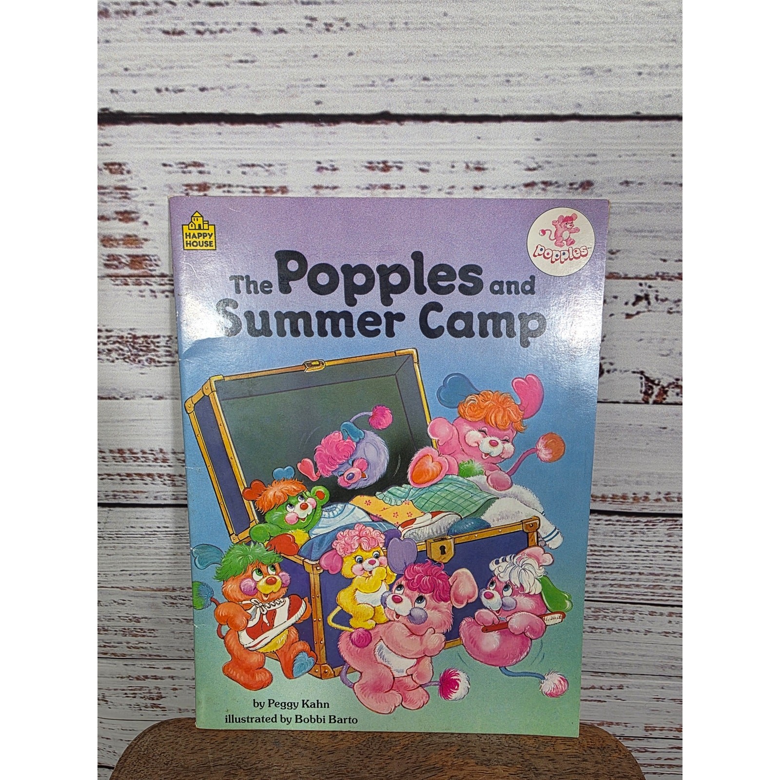 VTG 1987 Random House The Popples and Summer Camp Children’s Paperback
