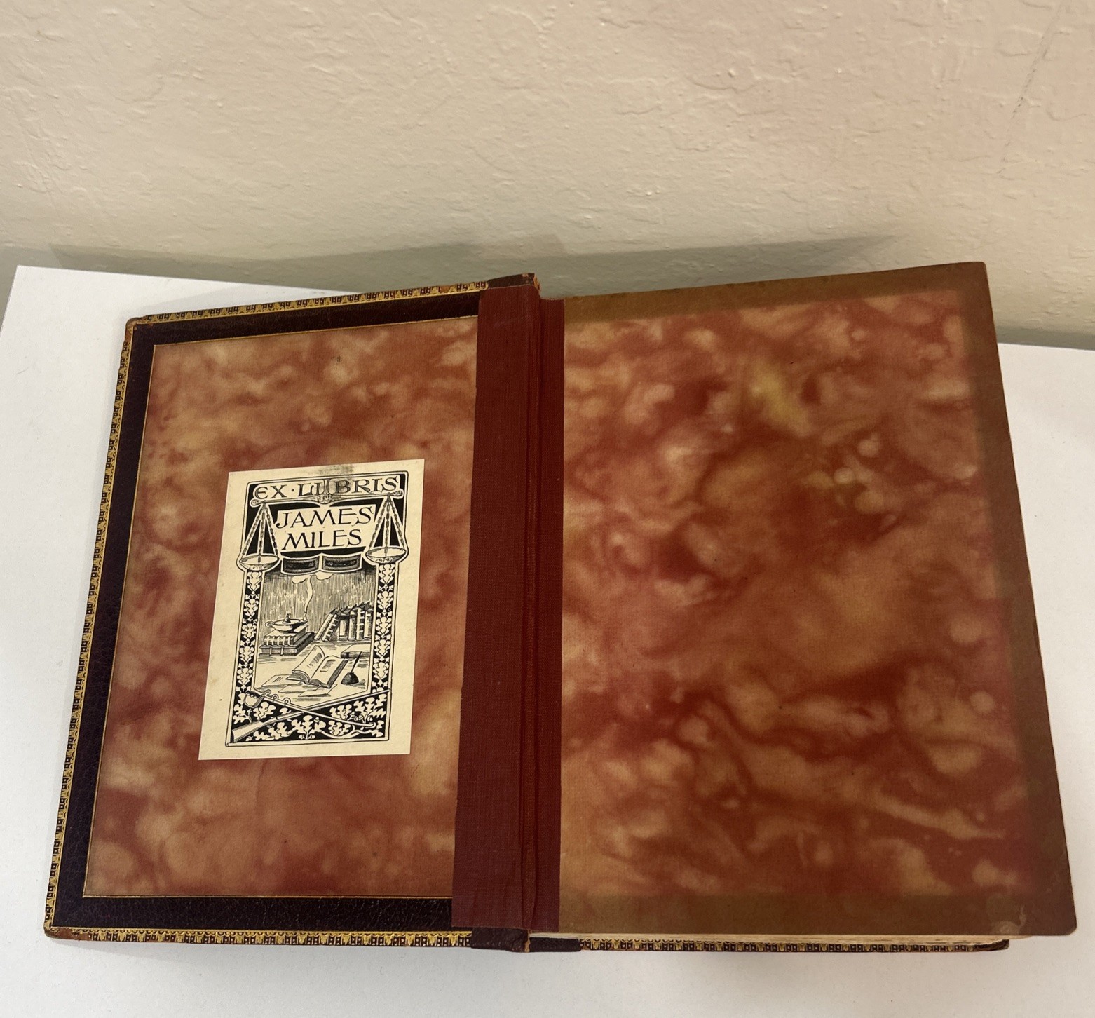1907 CLEOPATRA Her Life & Reign Desire de Bernath Fine Leather Binding Humphreys