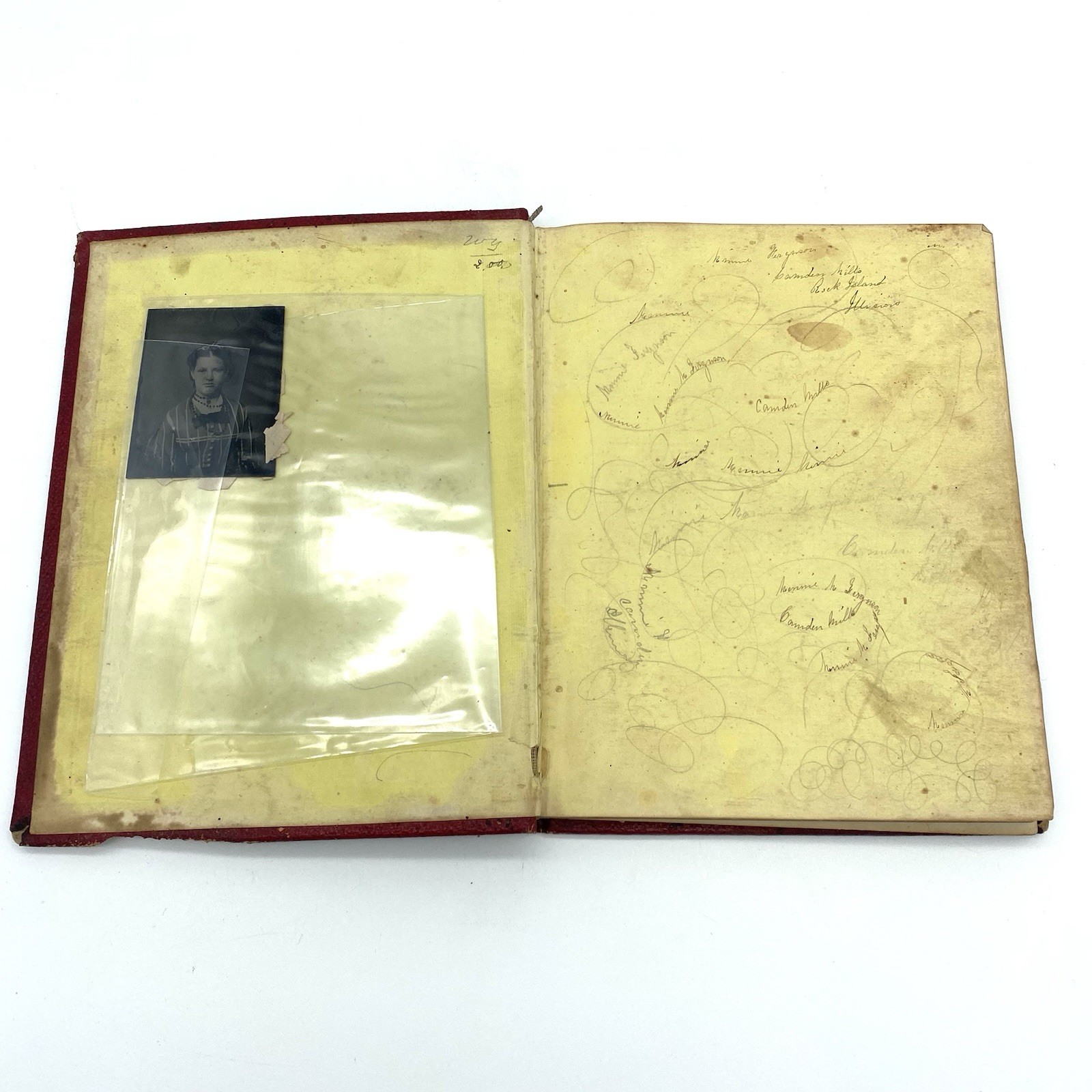 The Sunbeam Album Victorian Friendship Album Leavitt & Allen 1860’s Hardcover