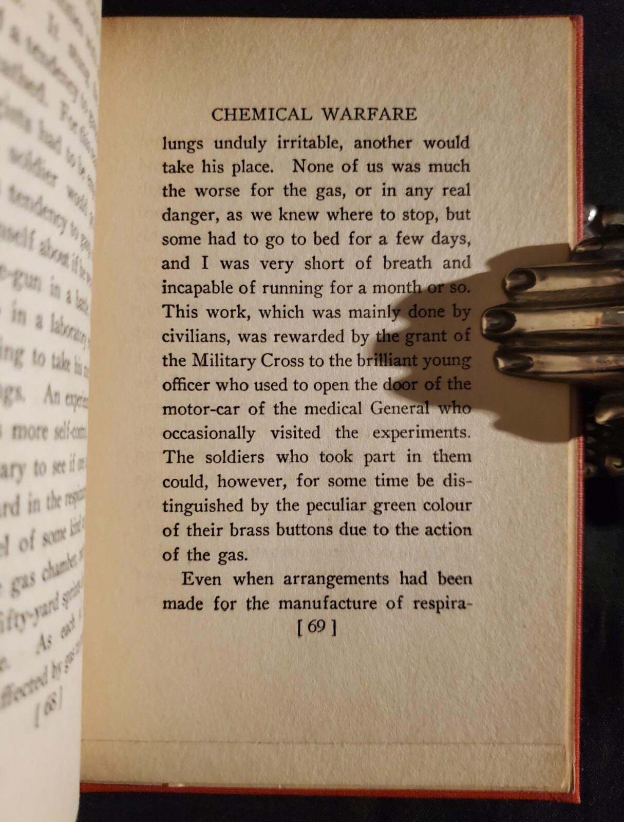 CALLINICUS A DEFENCE OF CHEMICAL WARFARE BY JBS HALDANE KEGAN PAUL HARDBACK 1925